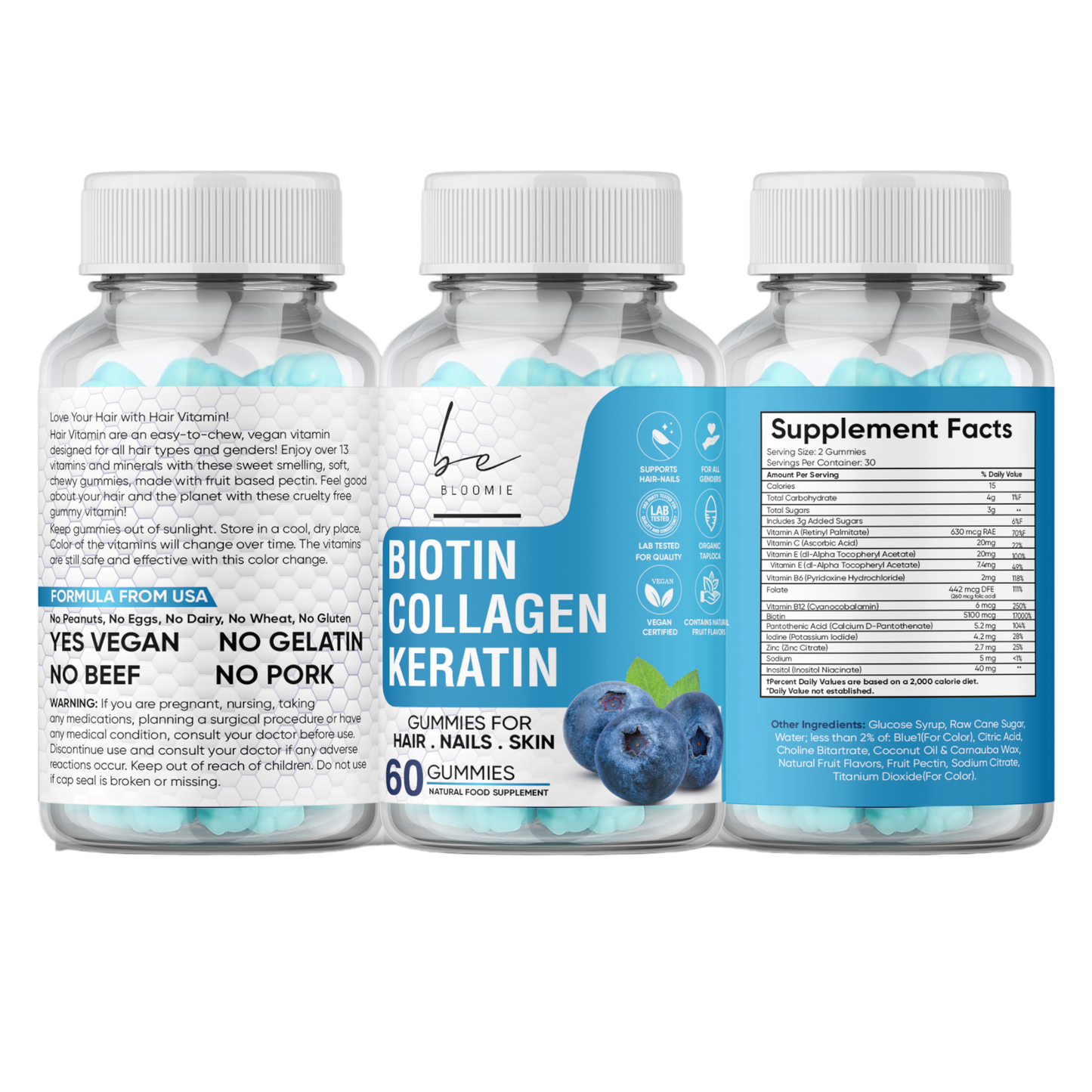 Biotin Collagen Keratin