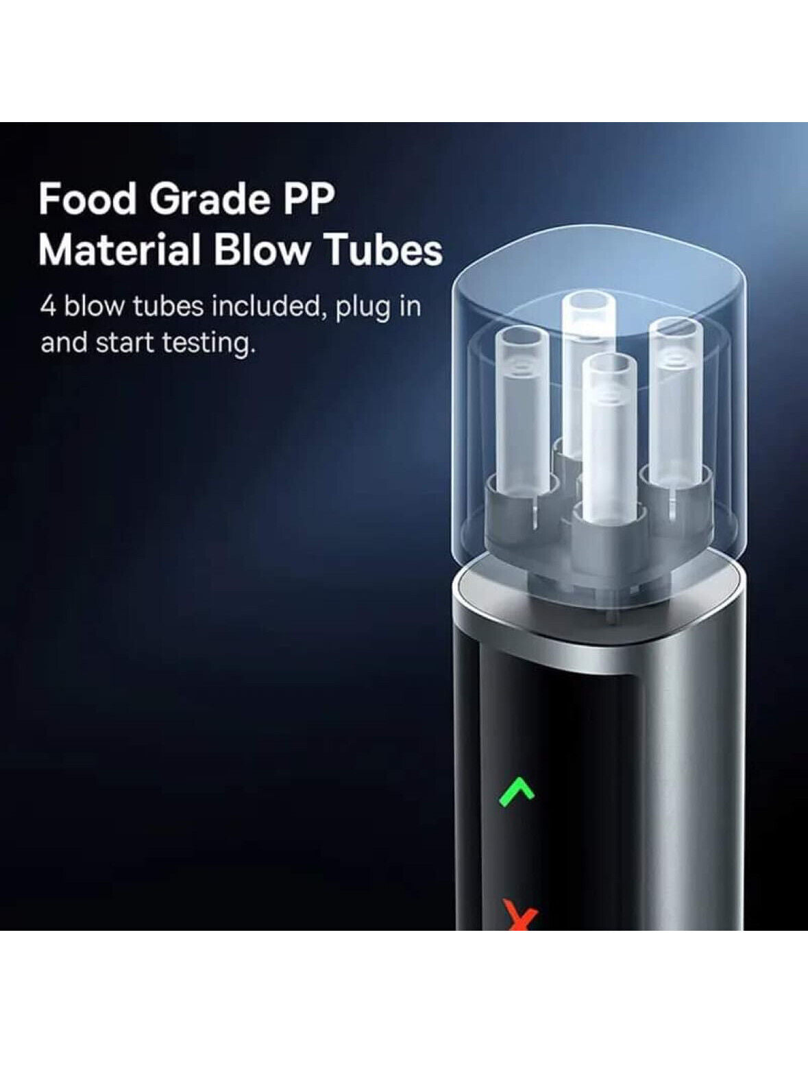 Premium Professional LCD Digital Breath-Alcohol Tester Breathalyser SelfAnalyzer UK Approved