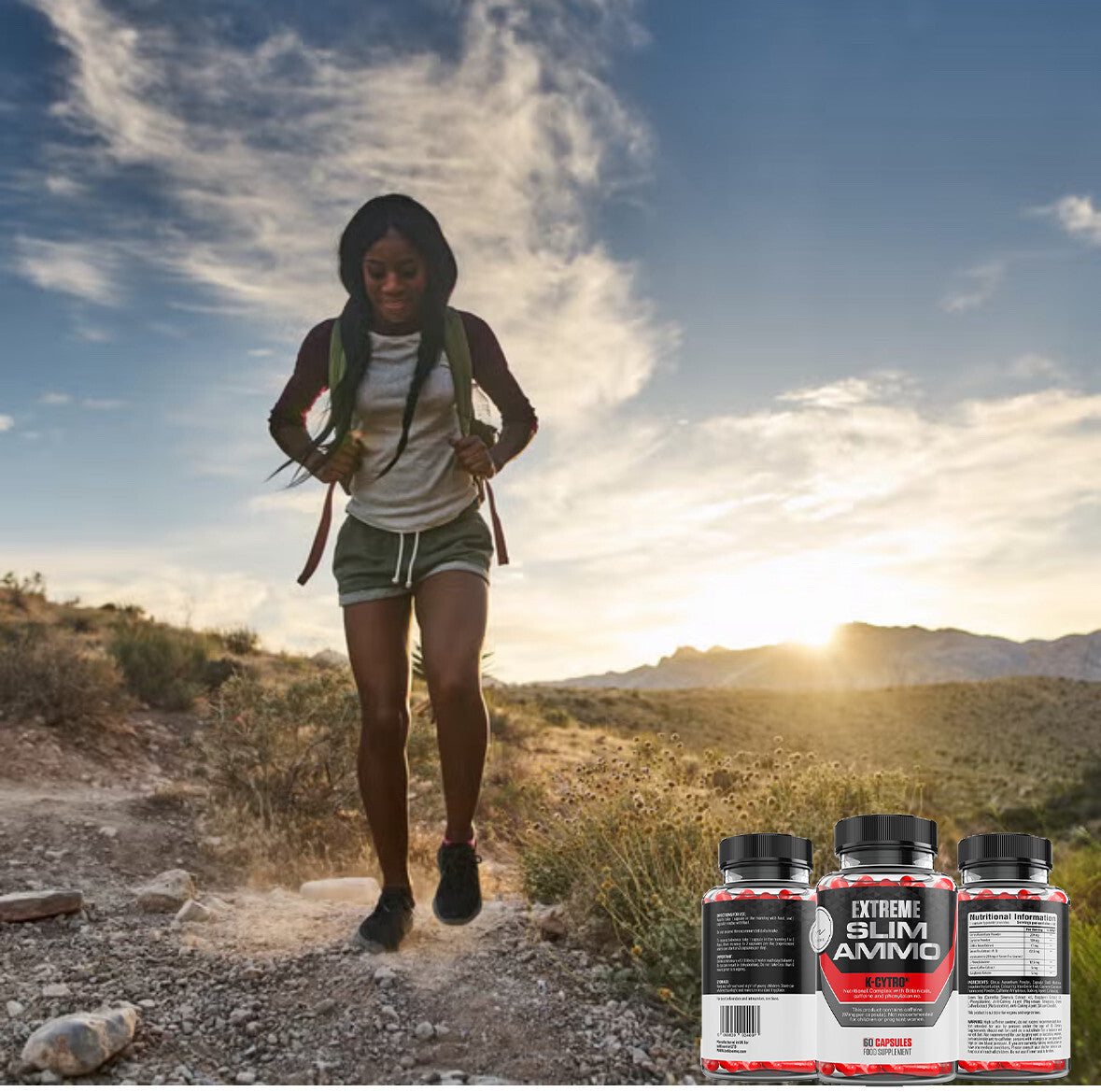 Extreme Slim Ammo - for Women & Men - Weight Management - Fat Burner 30Days